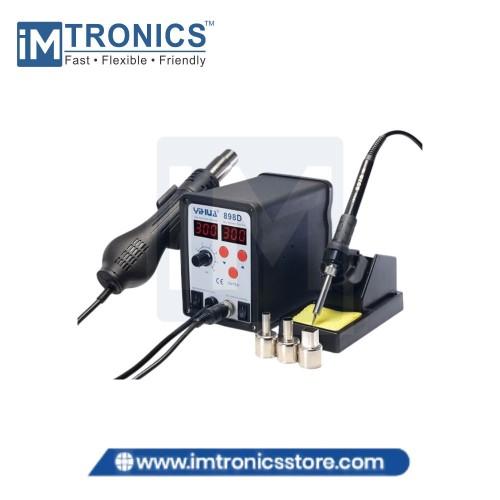 Yihua 898D- 2 in 1 Soldering & Rework Station